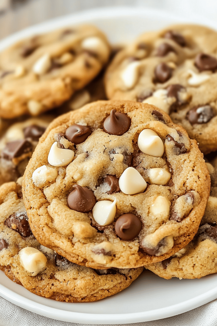 Easy Chocolate Chip Walnut Cookies Recipe Final Dish Presentation