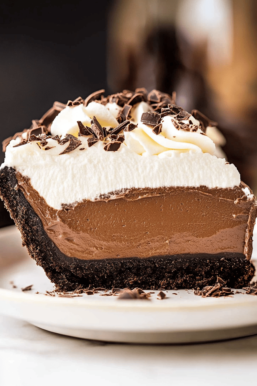 Easy Chocolate French Silk Pie Recipe ingredients
