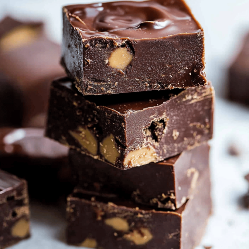 Easy Chocolate Peanut Butter Fudge Recipe