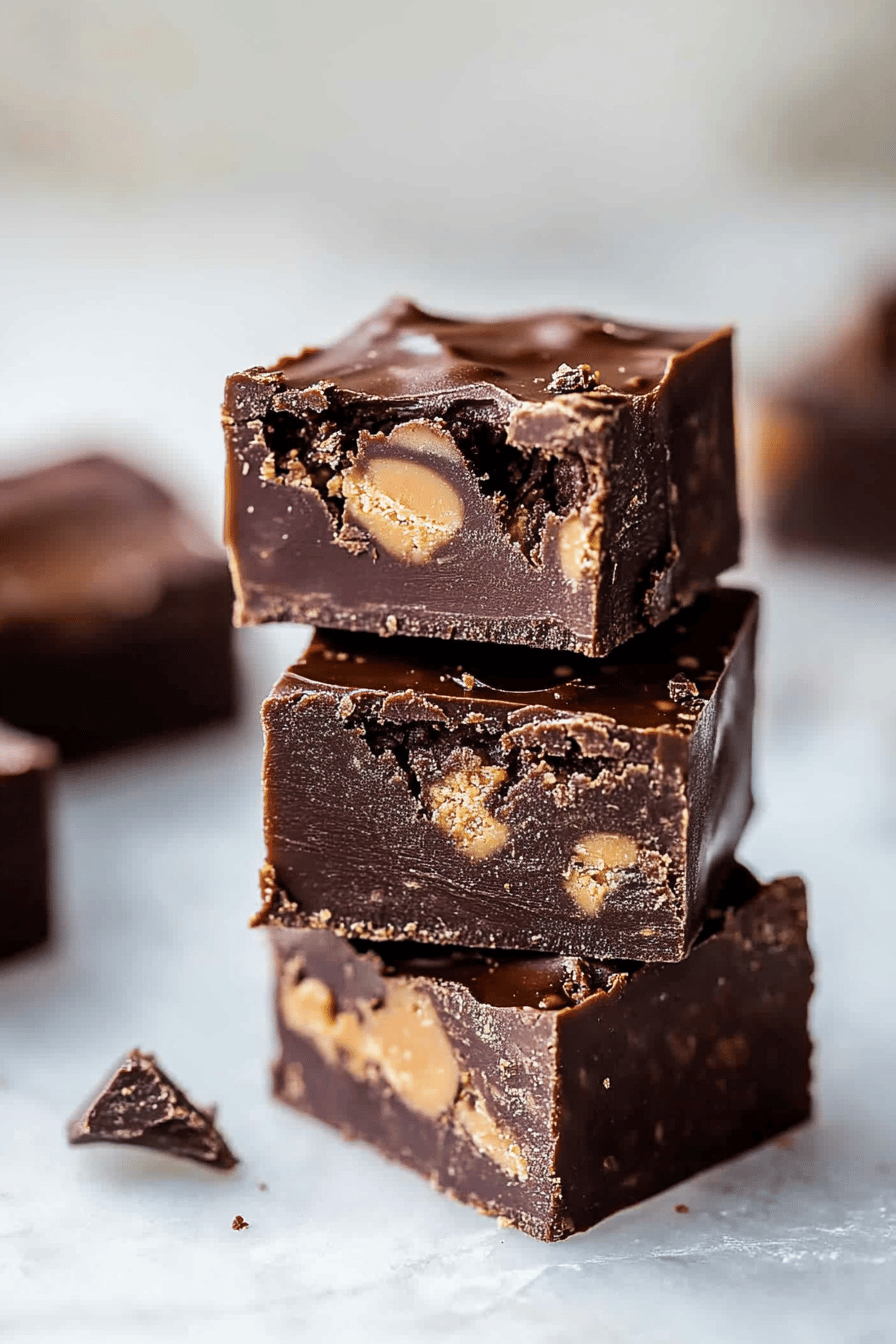 Easy Chocolate Peanut Butter Fudge Recipe ingredients