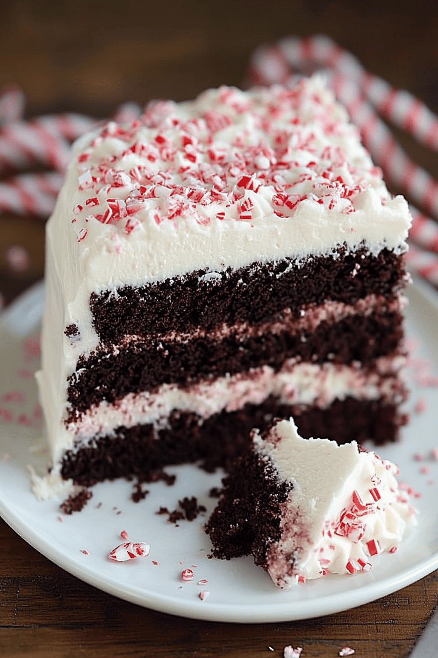 Easy Chocolate Peppermint Dream Cake Recipe ingredients