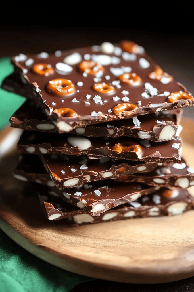 Easy Christmas Pretzel Bark Recipe
