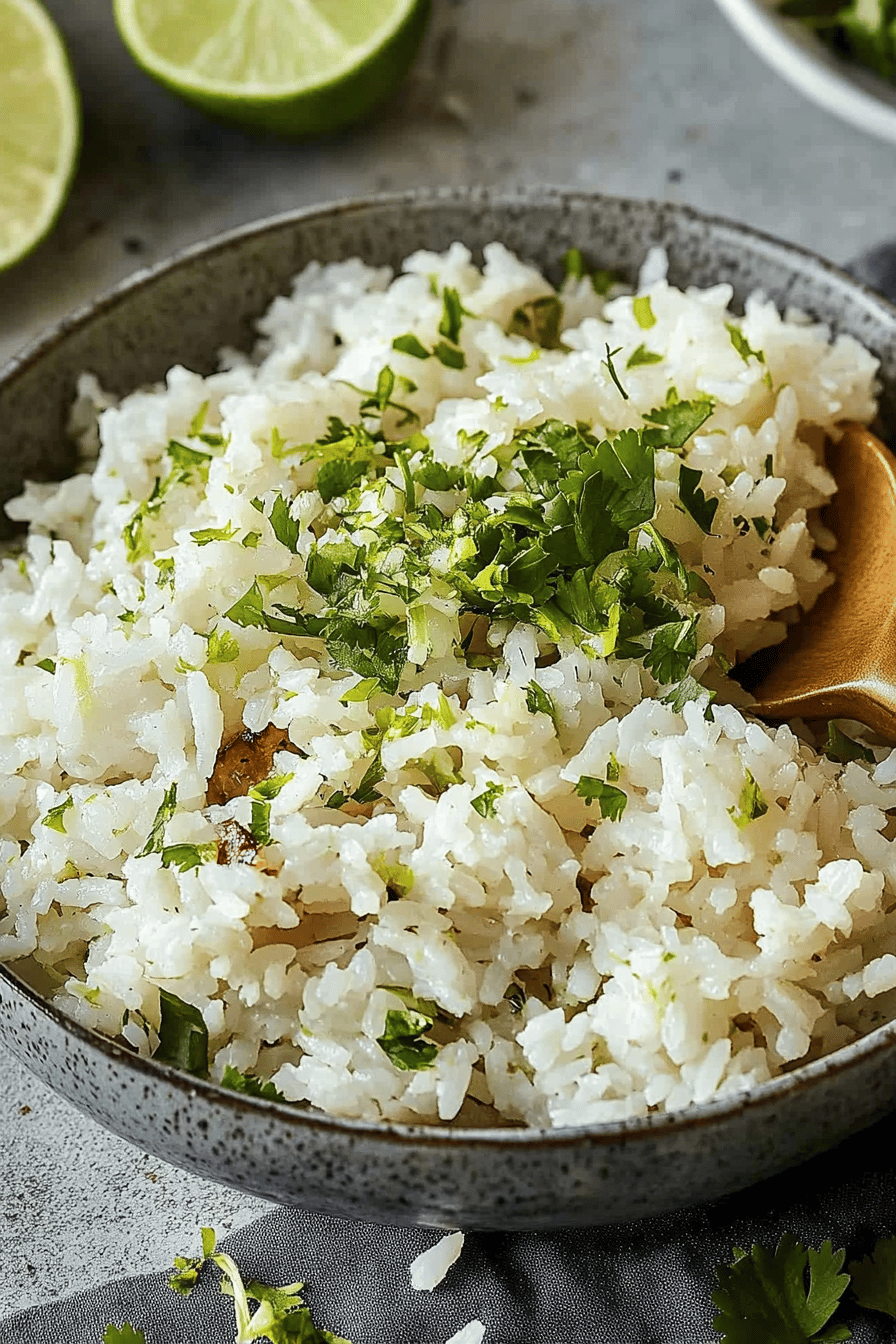 Easy Cilantro Lime Rice Recipe