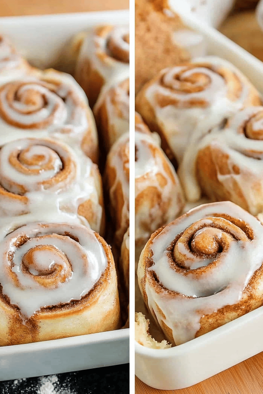 Easy Cinnabon-Style Cinnamon Rolls Recipe ingredients