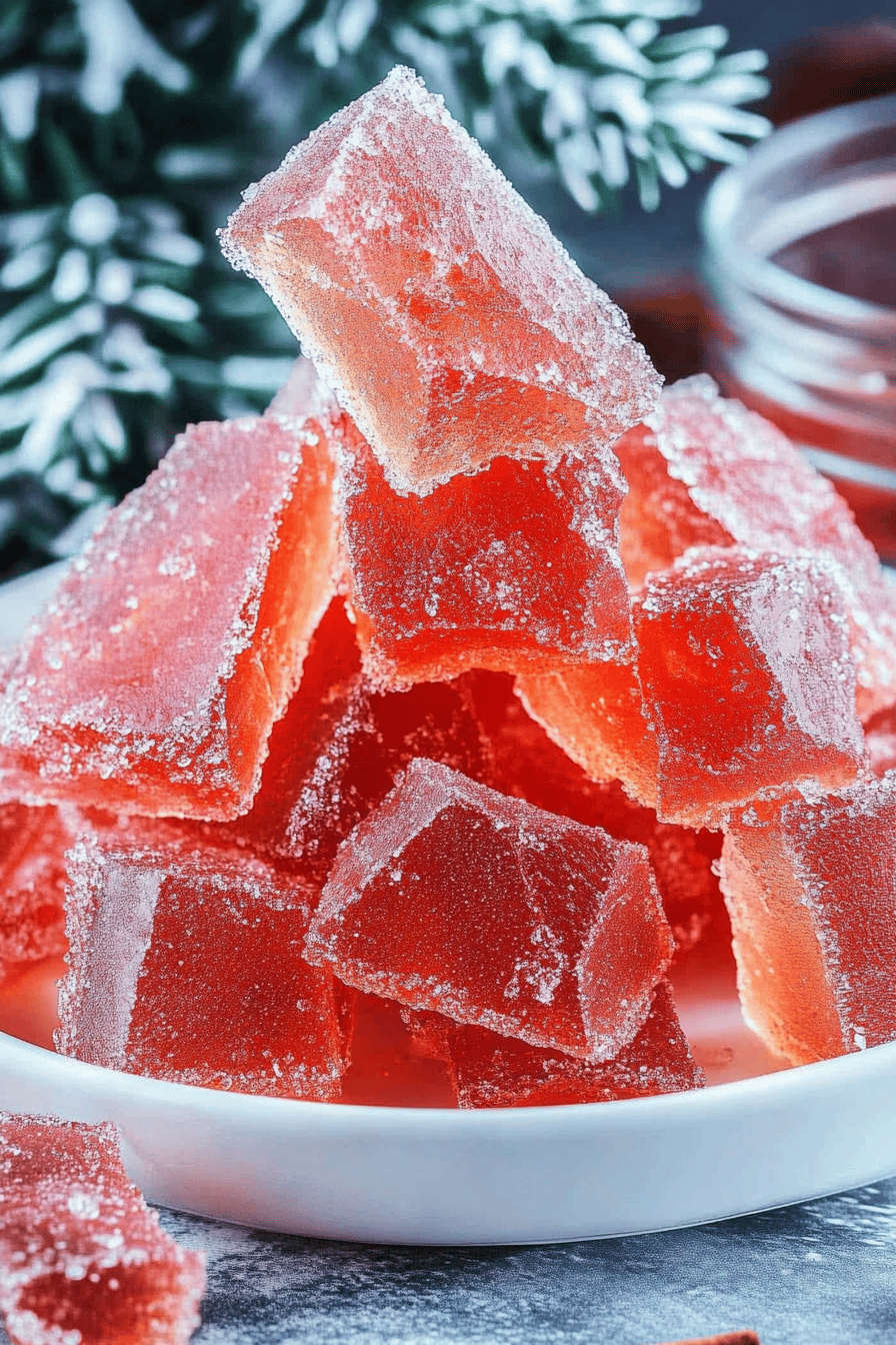 Easy Cinnamon Rock Candy Recipe ingredients