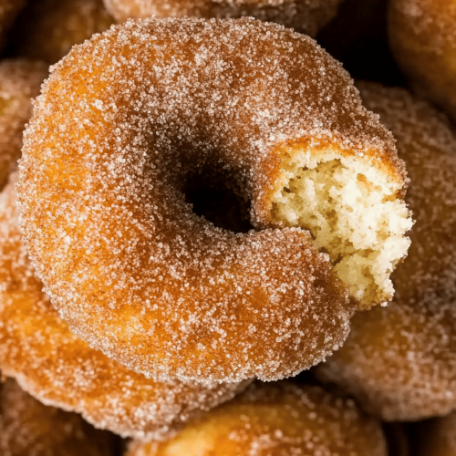 Easy Cinnamon Sugar Donut Holes Recipe