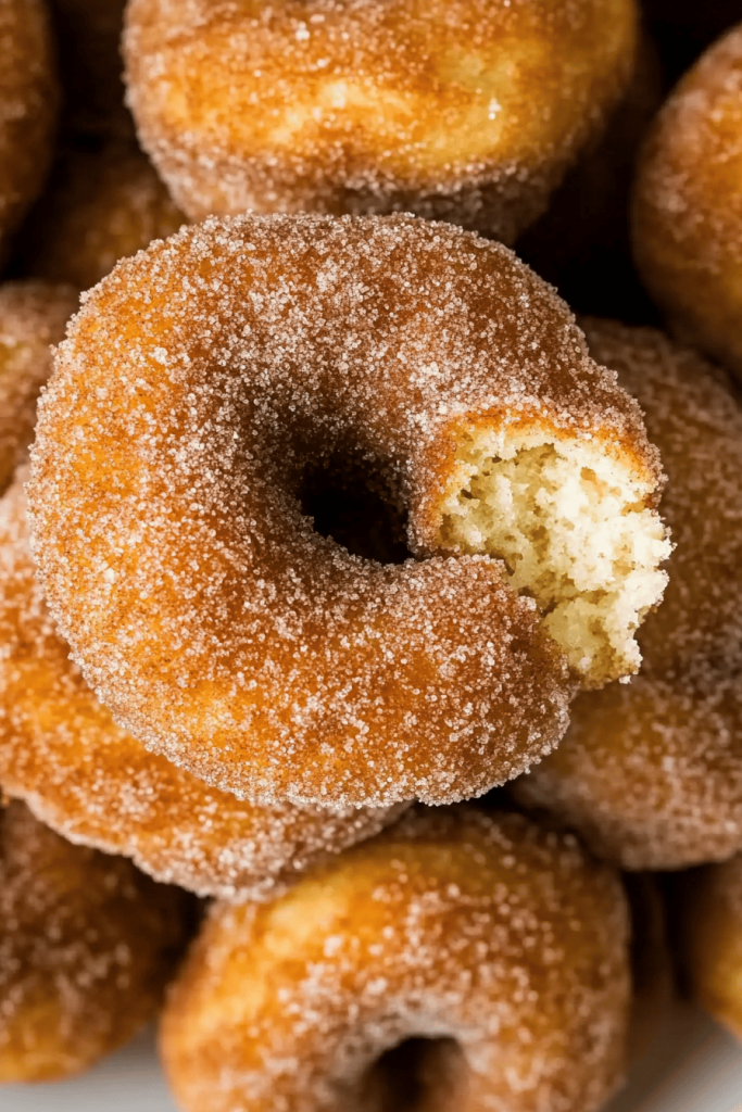 Easy Cinnamon Sugar Donut Holes Recipe
