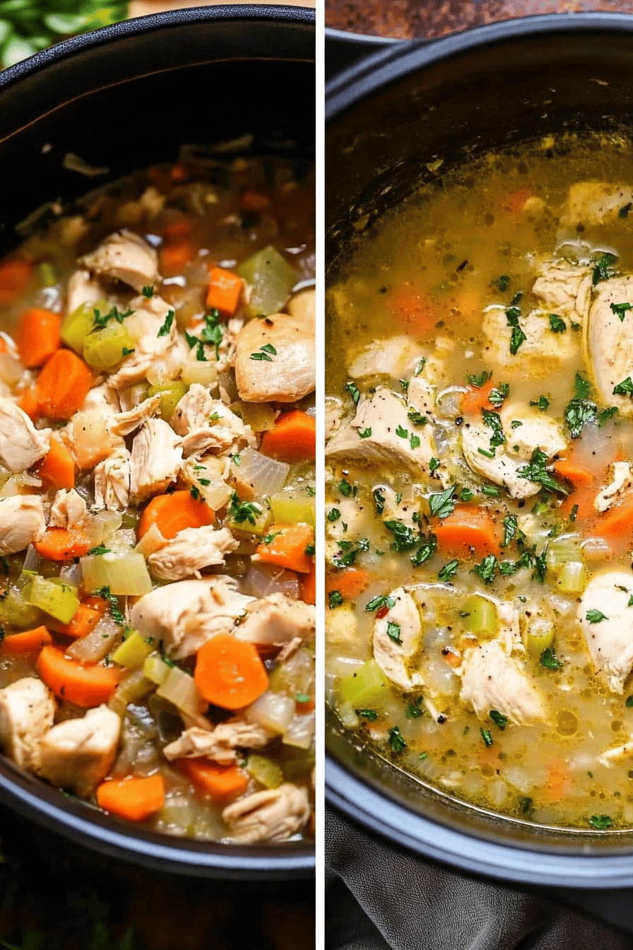 Easy Classic Chicken Stew Recipe Final Dish Presentation