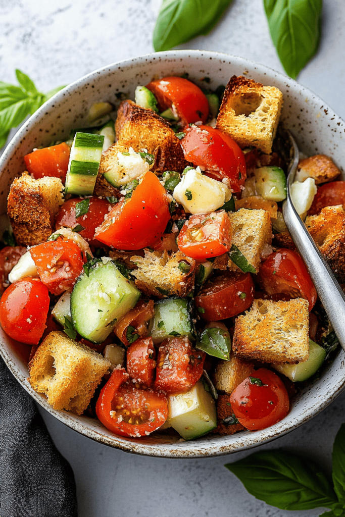 Easy Classic Panzanella Salad Recipe
