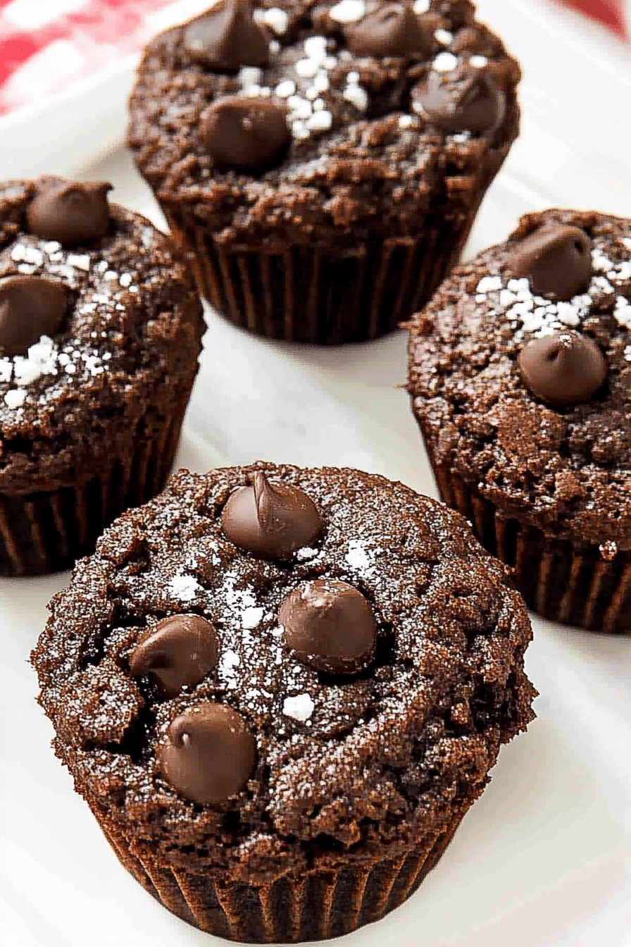 Easy Coconut Flour Chocolate Muffins ingredients