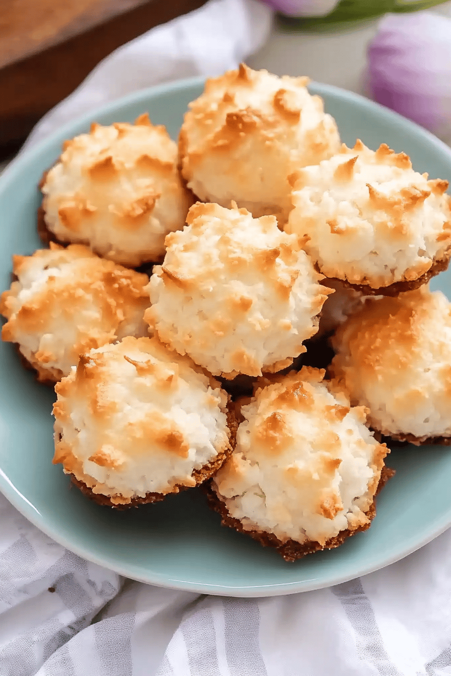 Easy Coconut Macaroons Recipe ingredients