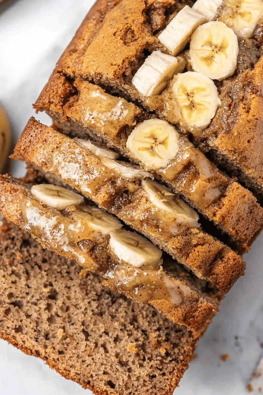 Easy Cottage Cheese Banana Bread Recipe ingredients