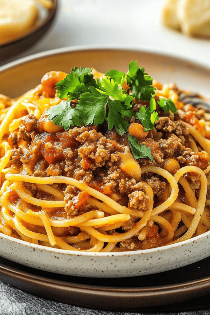 Easy Cowboy Spaghetti Recipe