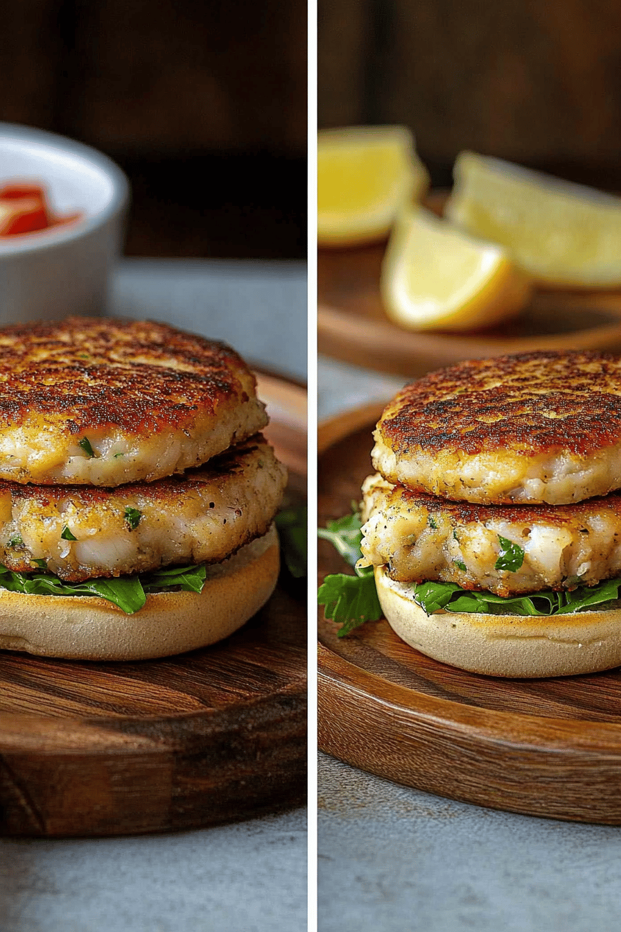 Easy Crab Cake Sandwich Recipe ingredients
