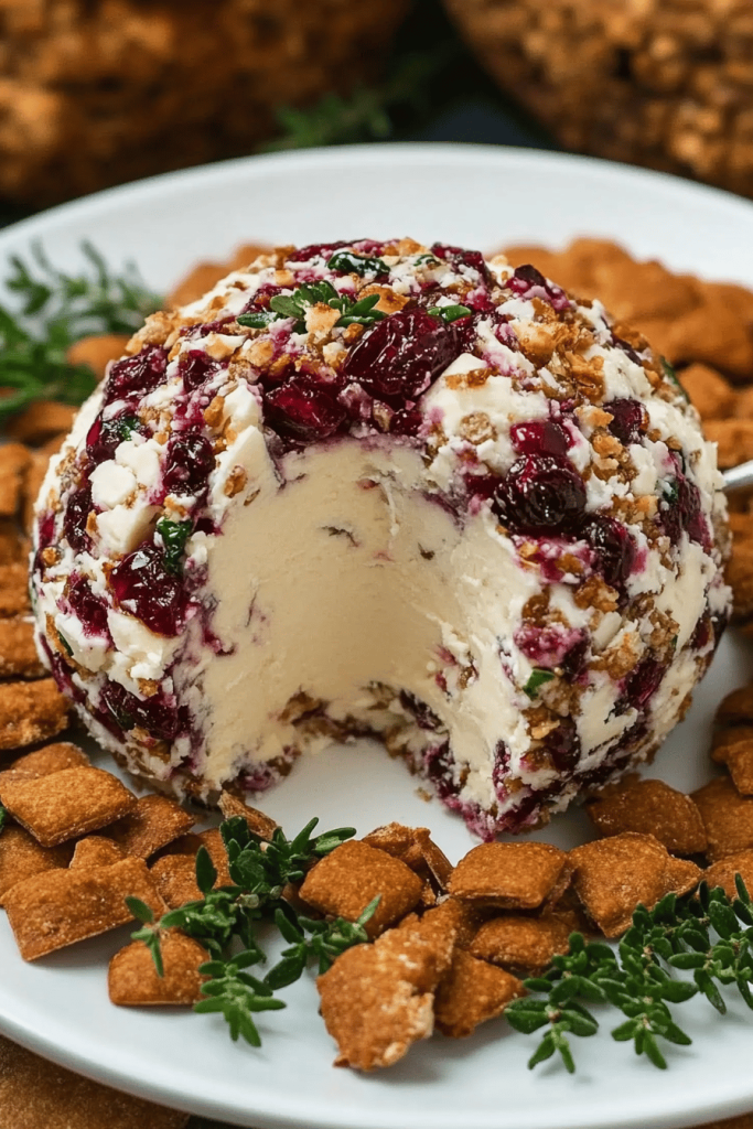 Easy Cranberry Cheese Ball Recipe