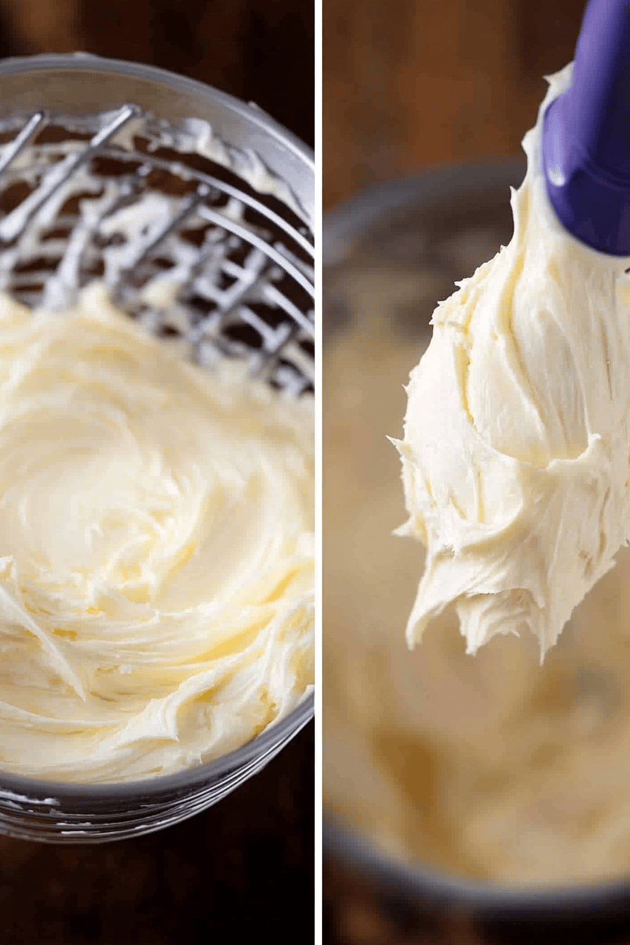 Easy Cream Cheese Frosting Recipe ingredients