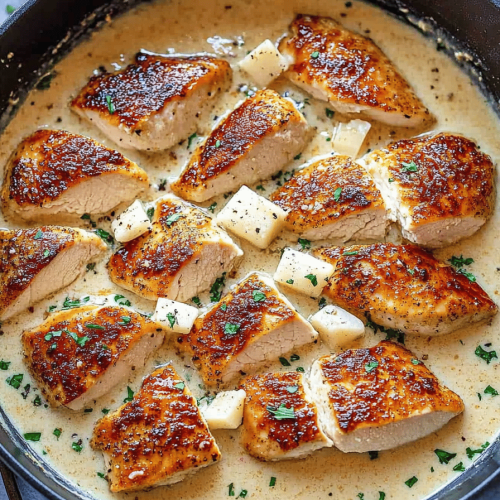 Easy Creamy Garlic Parmesan Chicken Recipe