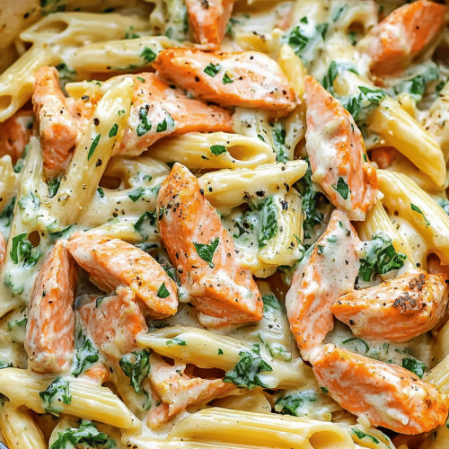 Easy Creamy Salmon Pasta Recipe
