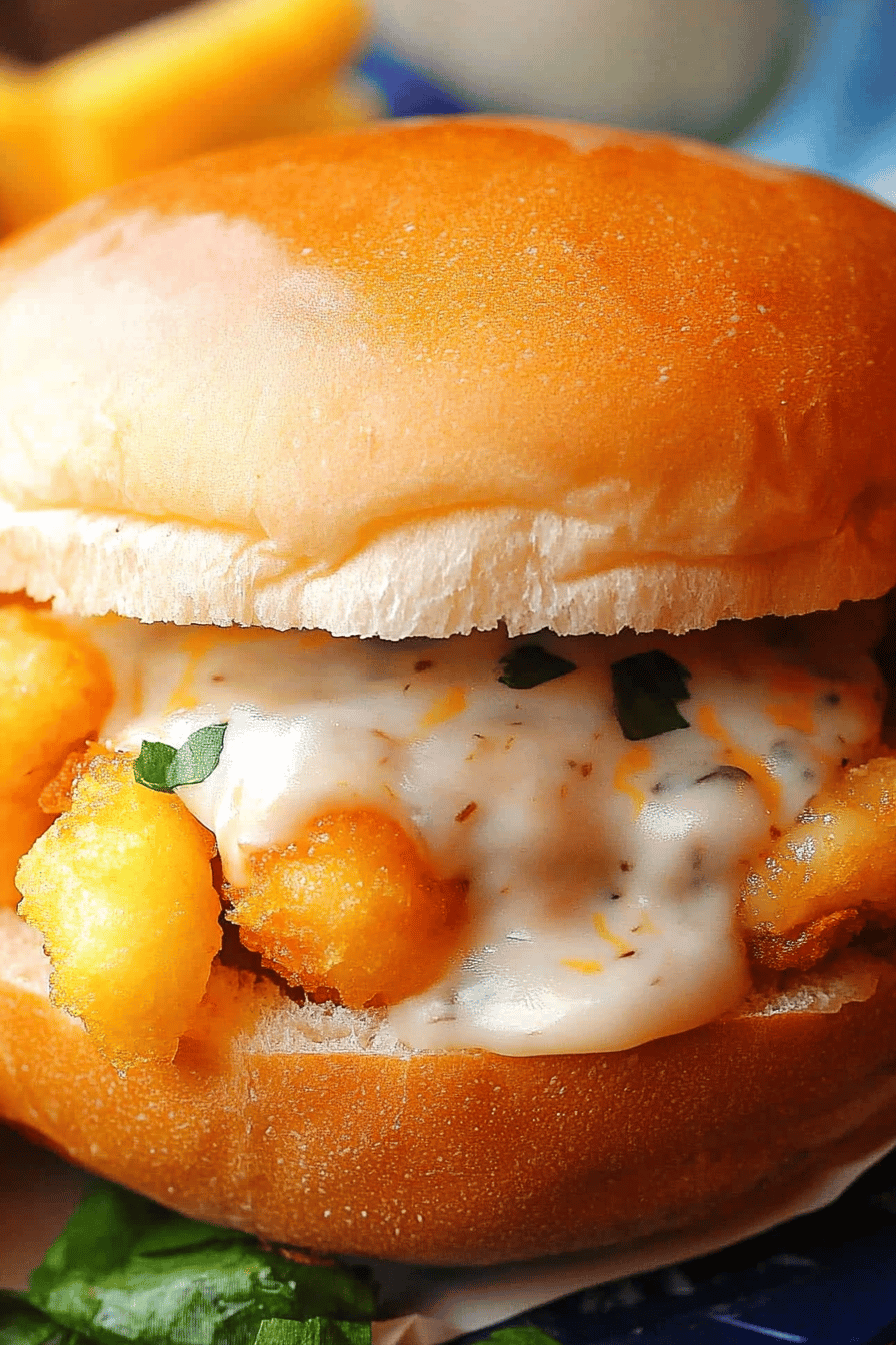 Easy Crispy Fish Sandwich Recipe