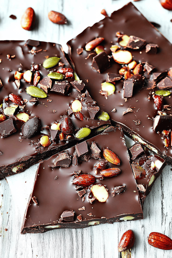 Easy Dark Chocolate Bark Recipe