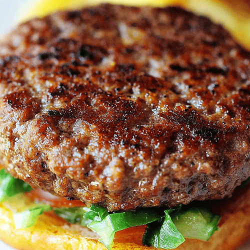 Easy & Delicious Bison Burger Recipe