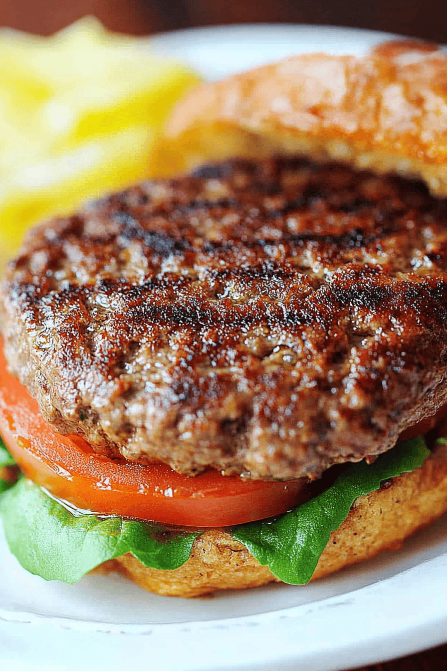Easy & Delicious Bison Burger Recipe ingredients