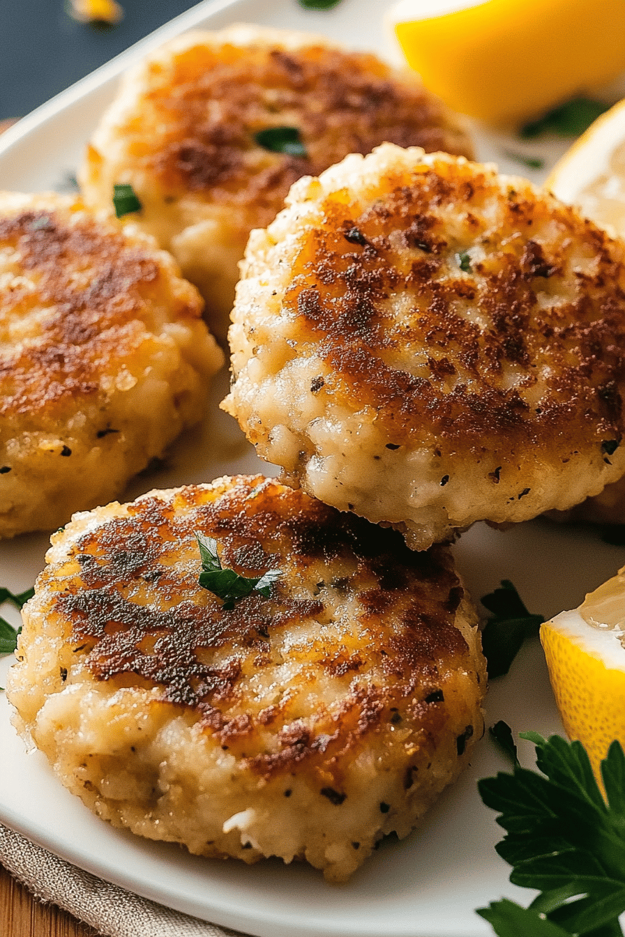 Easy & Delicious Crab Cakes Recipe Final Dish Presentation