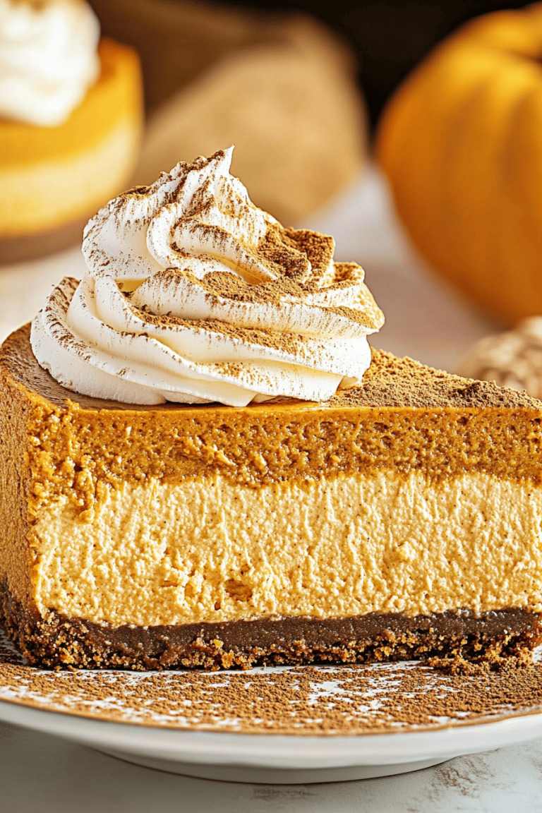 Easy & Delicious Pumpkin Cheesecake Recipe