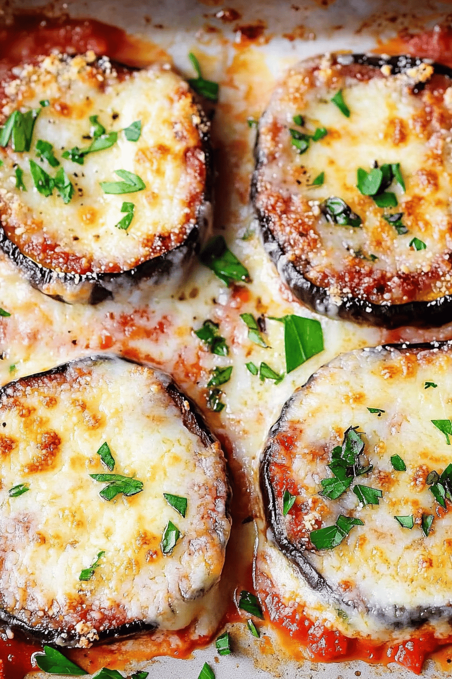 Easy Eggplant Parmesan Recipe