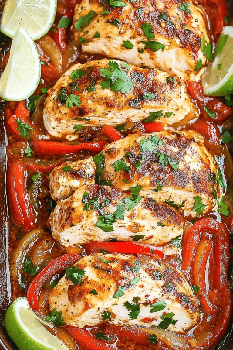 Easy Fajita Chicken Breast Recipe