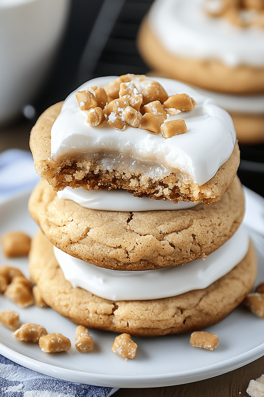 Easy Fluffernutter Cookies Recipe ingredients