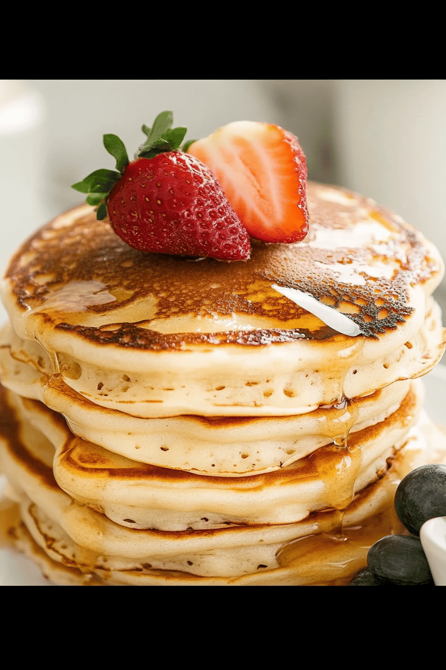Easy Fluffy Pancakes Recipe ingredients