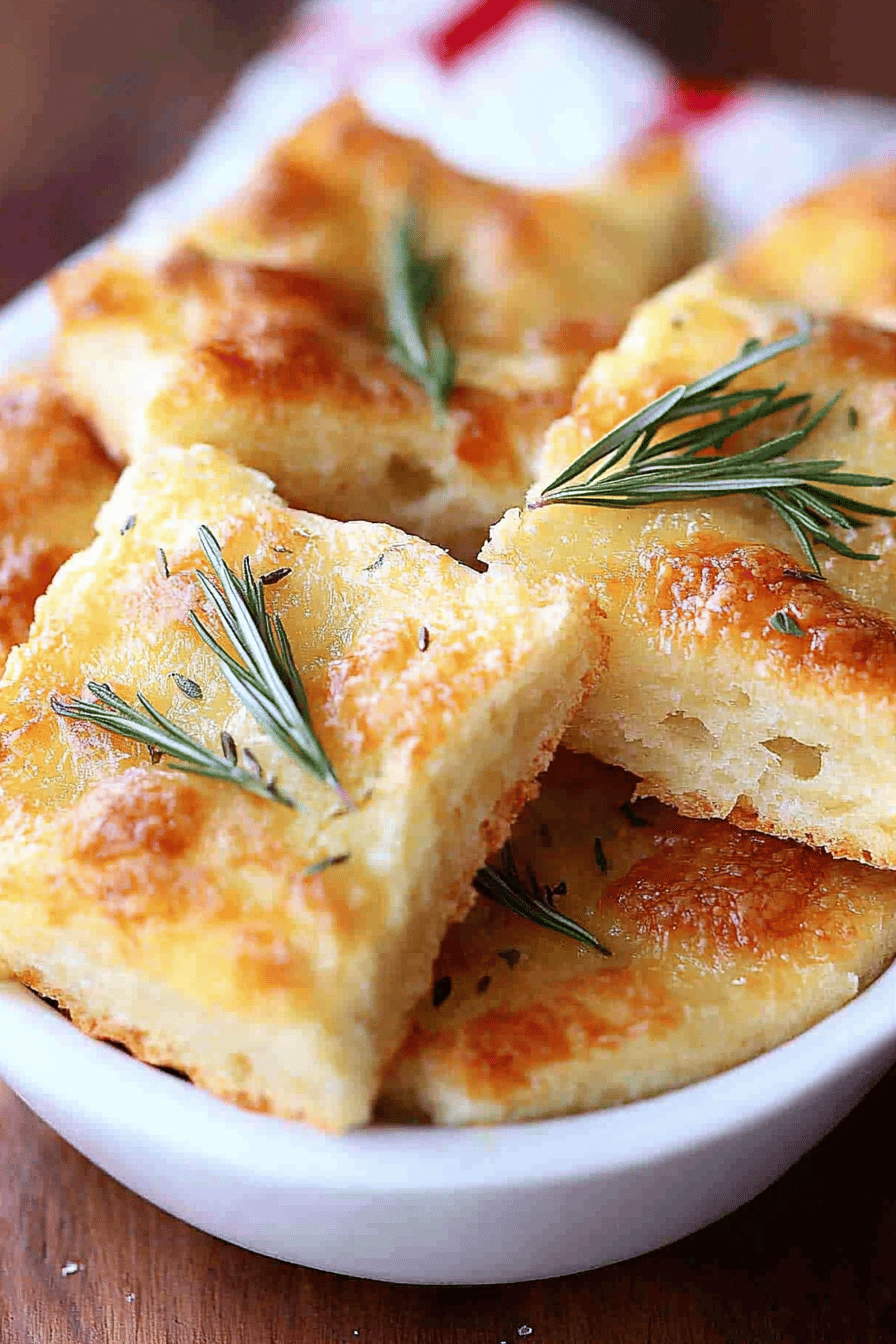 Easy Focaccia Recipe Final Dish Presentation