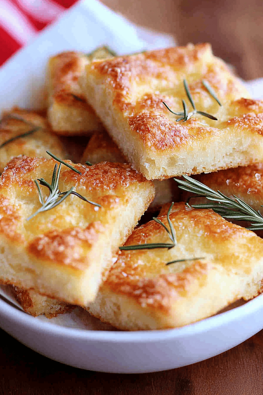 Easy Focaccia Recipe ingredients