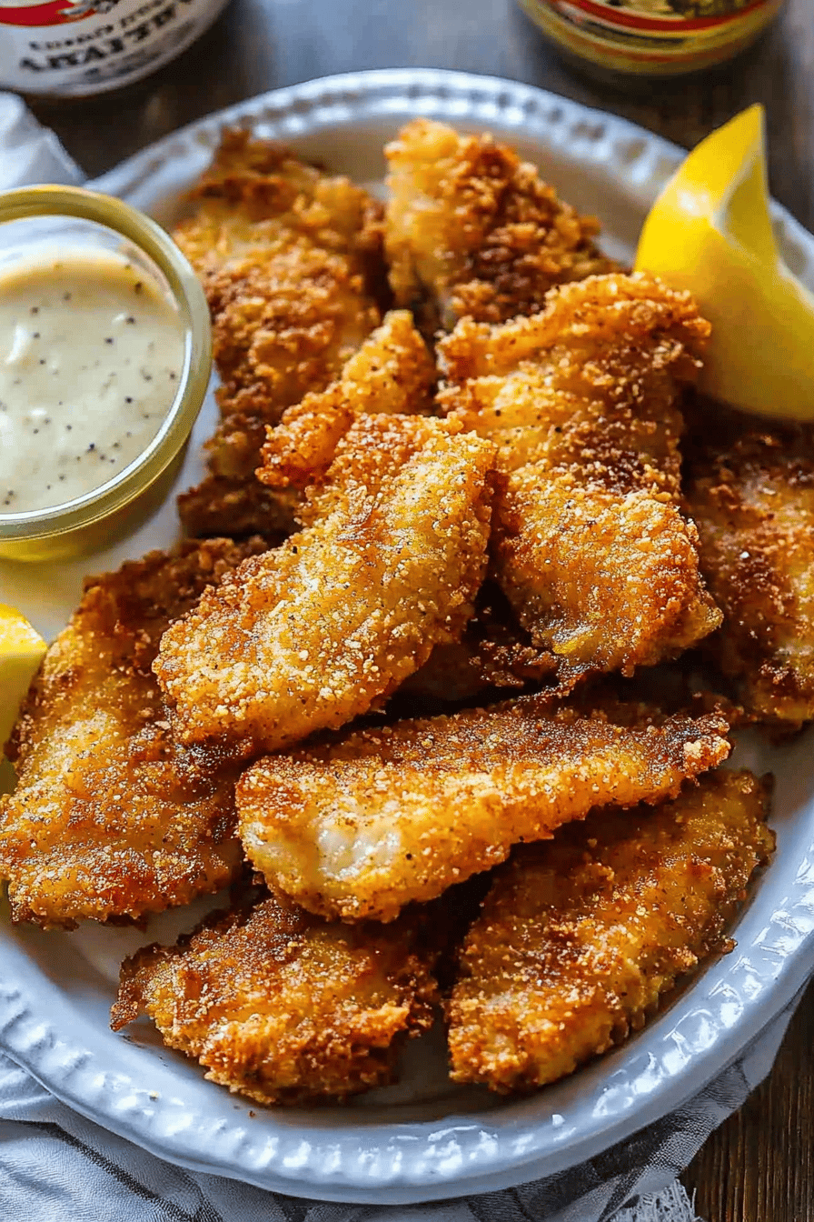 Easy Fried Catfish Recipe ingredients