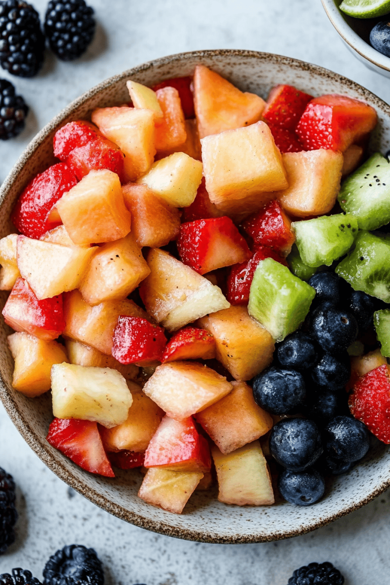 Easy Fruit Salsa Recipe