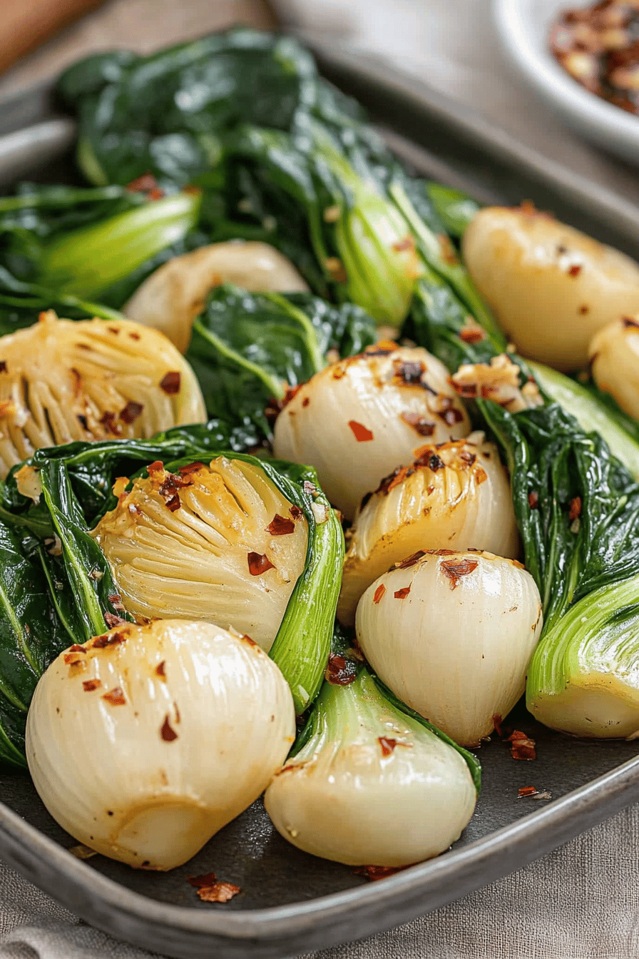Easy Garlic Bok Choy Recipe
