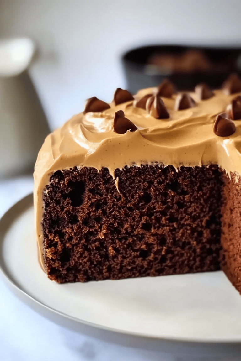 Easy Gingerbread Cake with Molasses Frosting