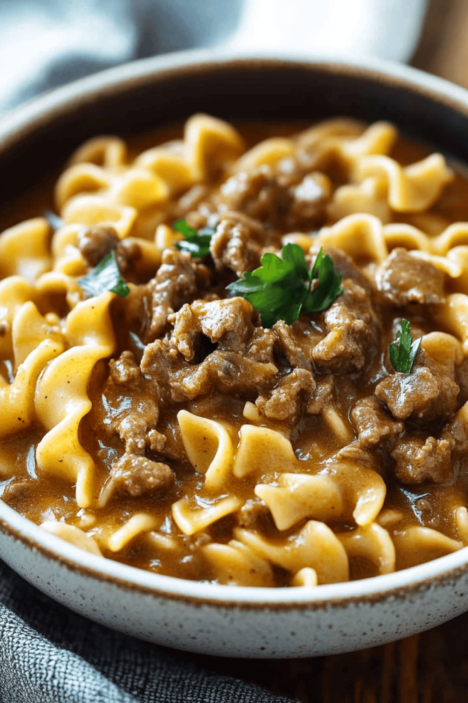 Easy Gluten-Free Beef and Noodles Recipe