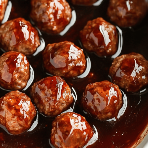 Easy Grape Jelly Meatballs Recipe