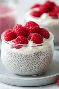 Easy Greek Yogurt Chia Pudding