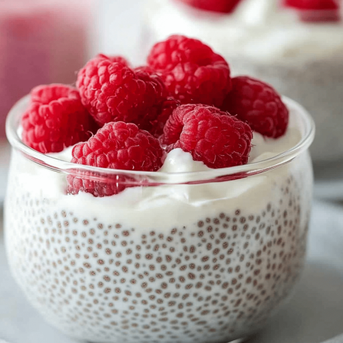 Easy Greek Yogurt Chia Pudding