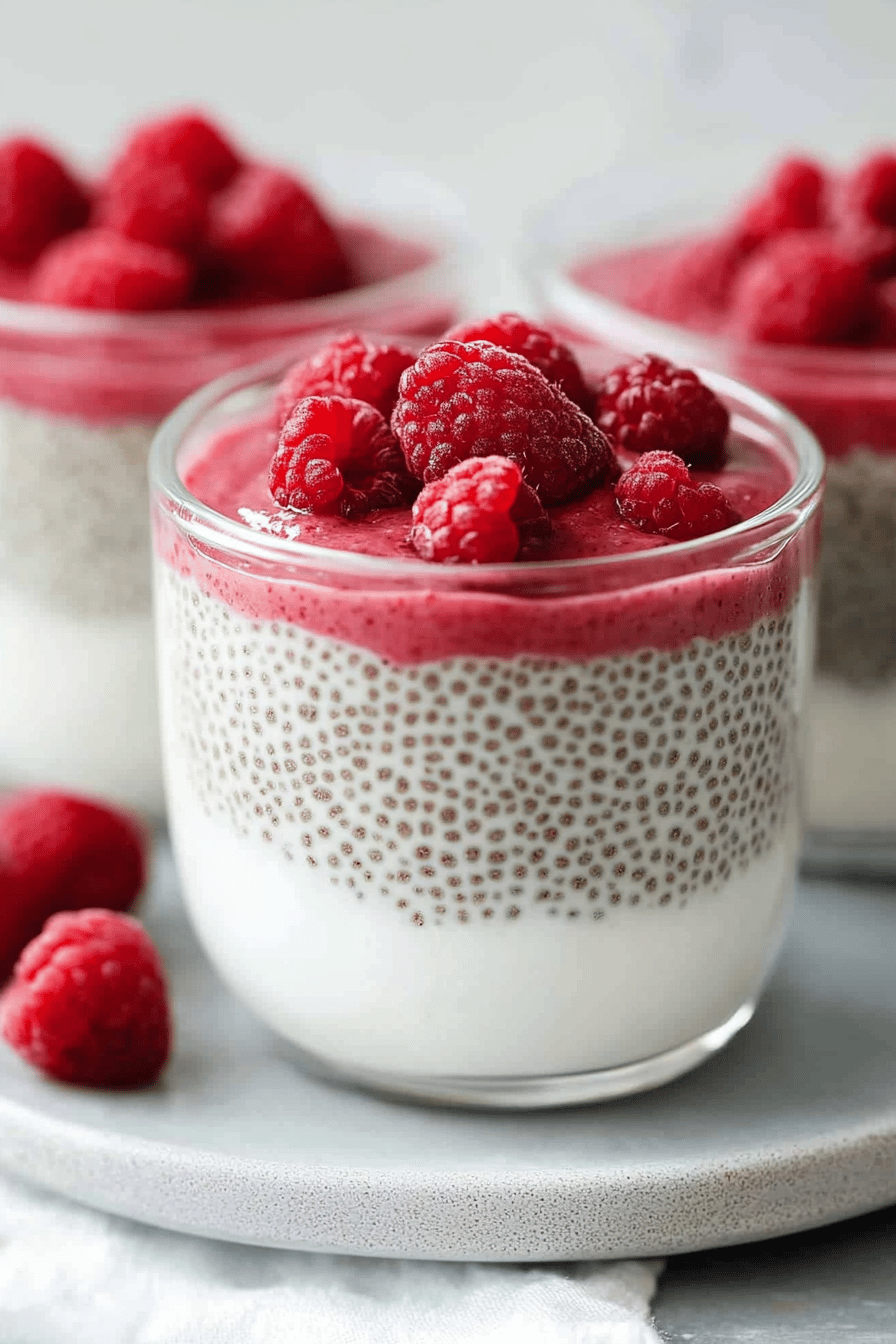 Easy Greek Yogurt Chia Pudding ingredients