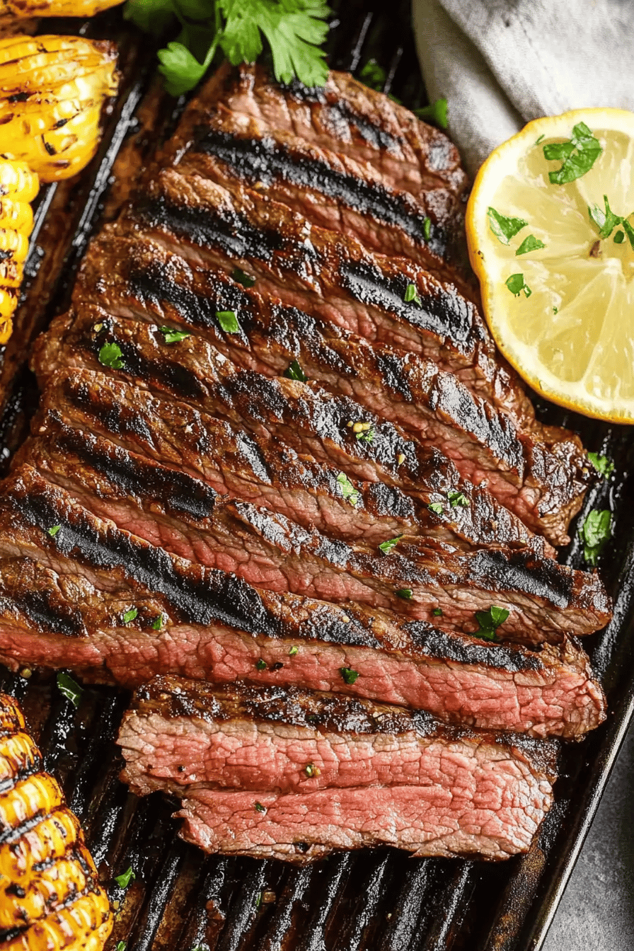 Easy Grilled Flank Steak Recipe