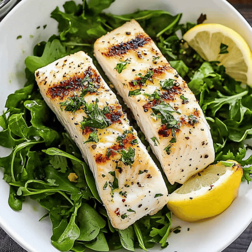 Easy Grilled Halibut Recipe