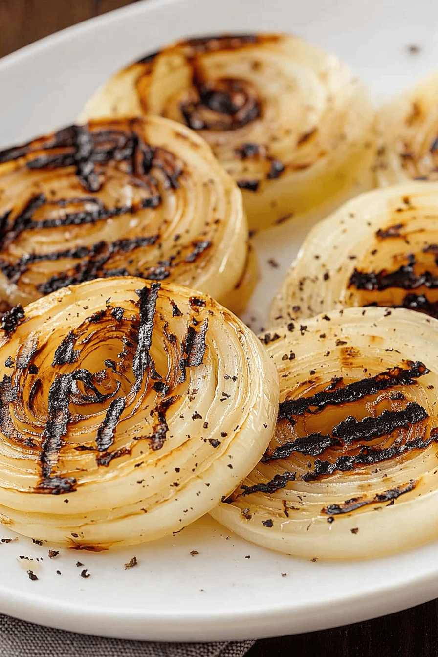 Easy Grilled Onions Recipe ingredients