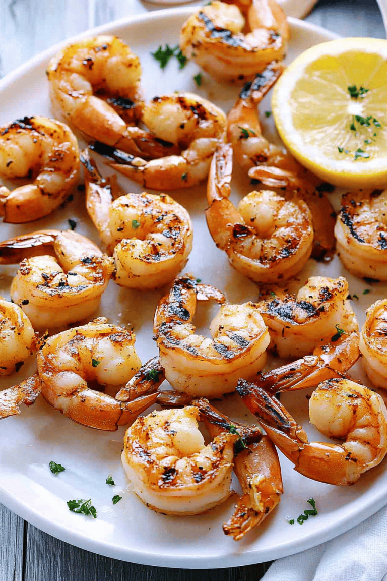 Easy Grilled Shrimp Recipe