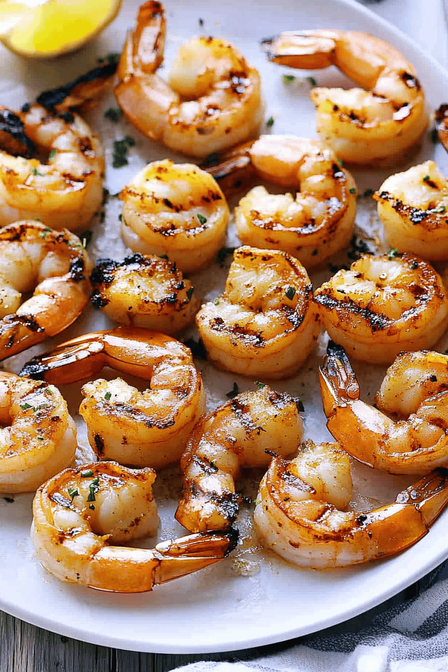 Easy Grilled Shrimp Recipe ingredients