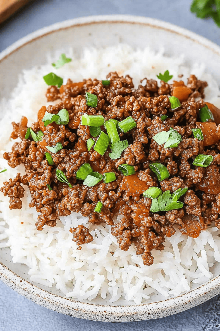 Easy Ground Beef and Rice Recipe