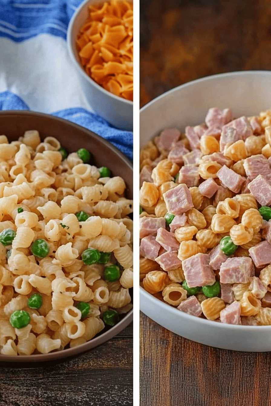 Easy Ham and Cheese Pasta Salad Recipe Final Dish Presentation